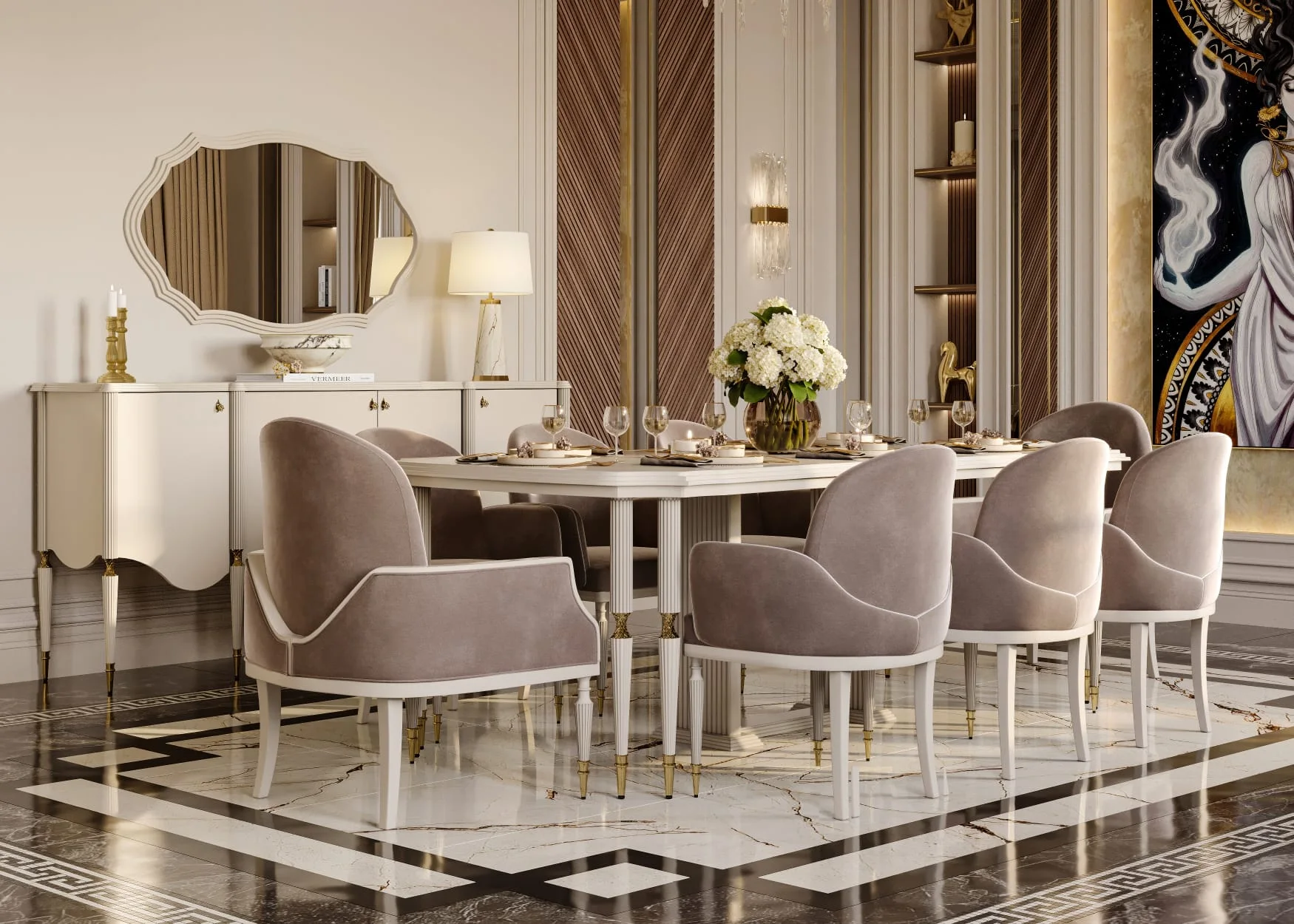 Monaco Yemek Odası Takımı — 7