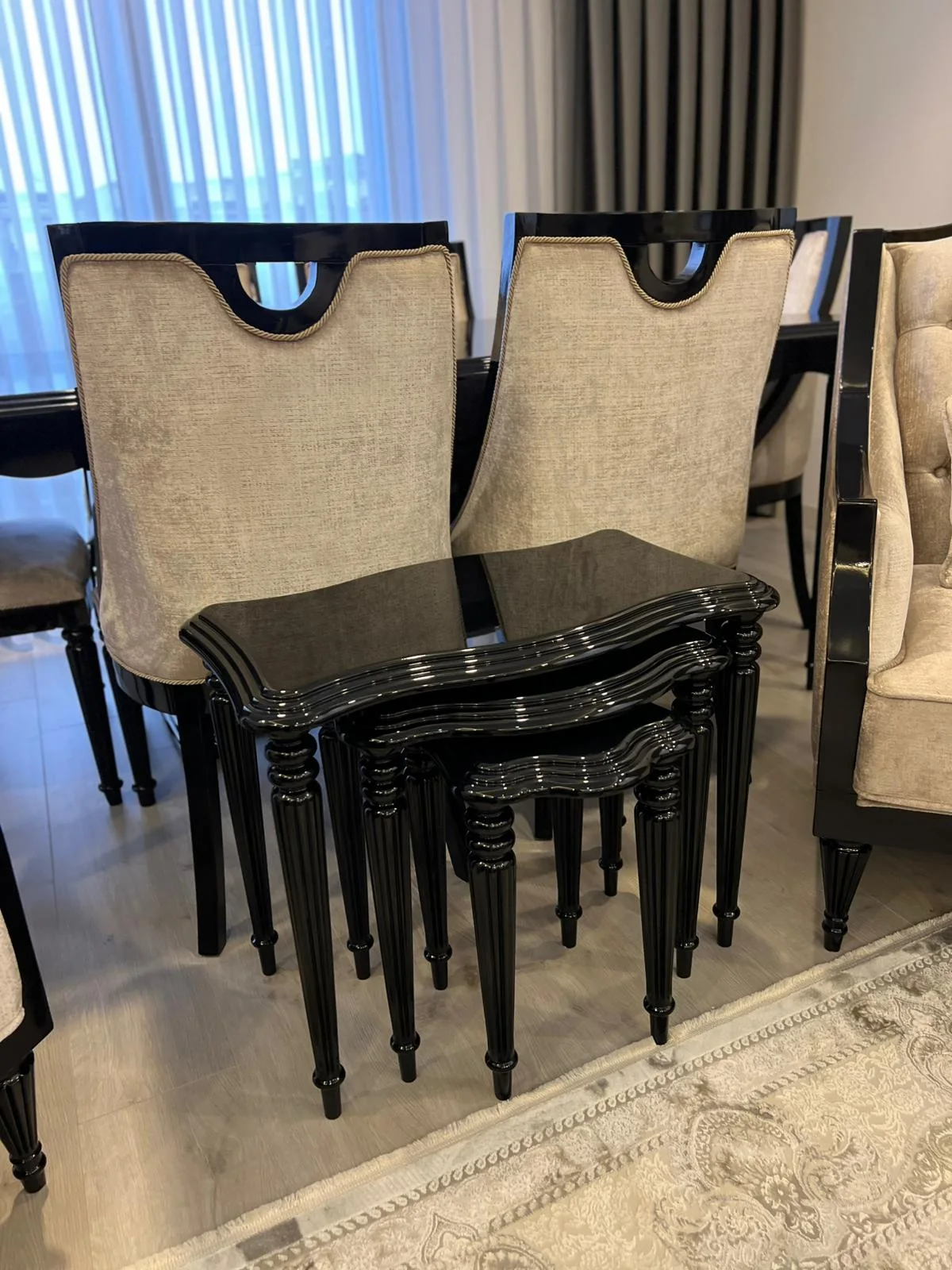 Masarati Lüx Yemek Odası Takımı — 4